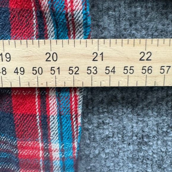 Denim Supply Ralph Lauren Flannel Shirt Men's M al Plaid Long Sleeve Pockets - Picture 6 of 10